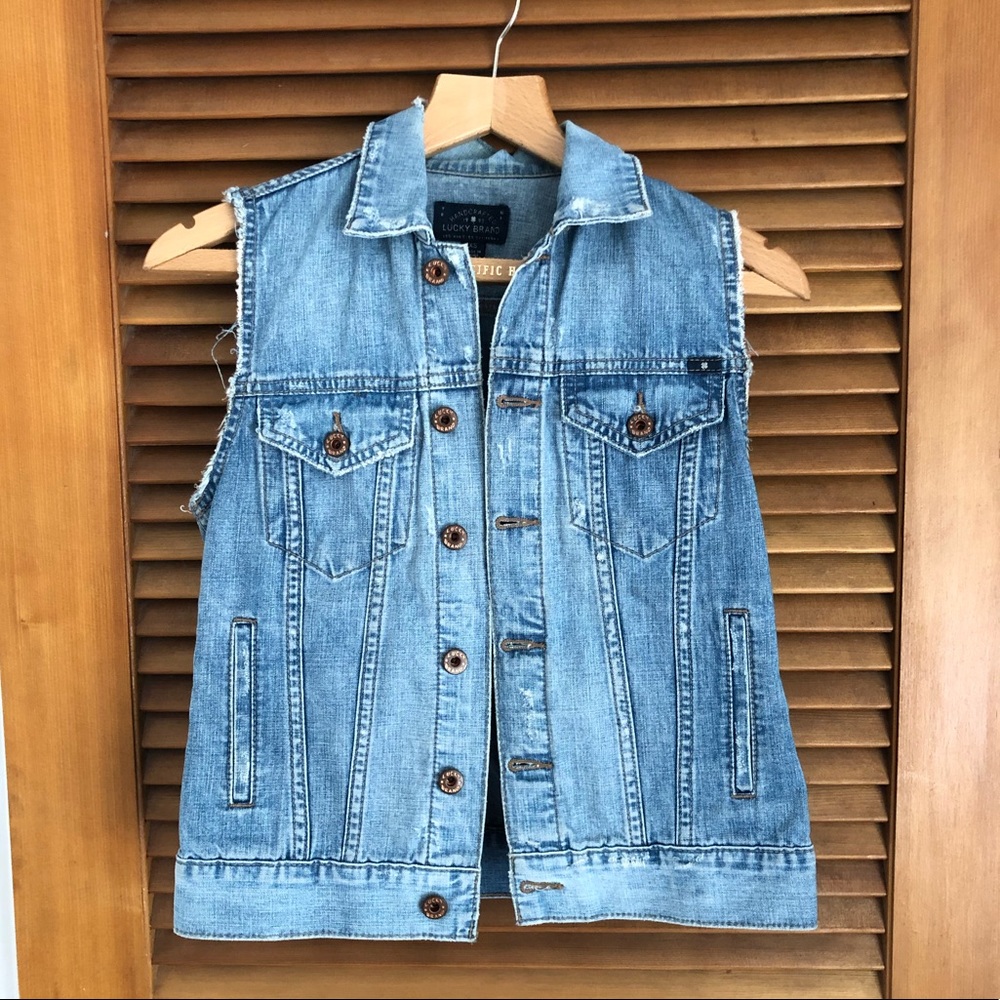 Lucky Brand Denim Vest